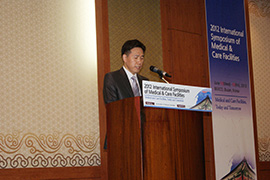 Organizing President Son launching the opening ceremony